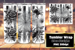 Custom 20oz Tumbler Wrap Download , Halloween Product Image 1