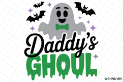 Daddy&#039;s Ghoul Svg | Halloween Svg | Svg Cut Files Product Image 1