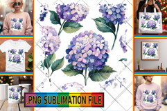Timeless PNG TSHIRT Art, Flower Pattern Product Image 1