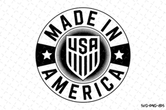 Made in USA Svg | 4th of July Svg | Svg Cut File Product Image 1