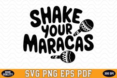 Shake your Maracas SVG | Quotes | SVG Cut files Product Image 1