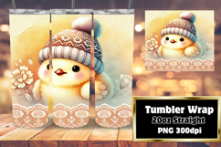 PLAYFUL PNG for 20oz Tumbler , Cute Animals Product Image 1