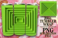Neon Euphoria: Sublime 20oz Tumbler Sublimation Splendor Product Image 1