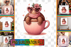 Cheerful PNG Art for TSHIRTS, Turtle Product Image 1