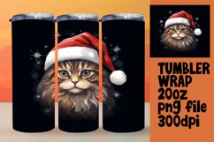 Festive Feline 20oz Tumbler Product Image 1