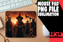 Timeless Mouse Pad Designs Sublimation, Horror Halloween Product Image 1