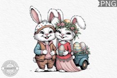 Easter Bunny Gnome Sublimation - Clipart PNG Bundle Product Image 15