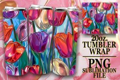 Blossoming Tumbler Wrap - Spring Product Image 1