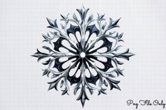 Gothic Spooky Winter Clipart PNG Product Image 1