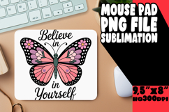 JOYFUL desk PAD Sublimation PNG, Butterfly Product Image 1