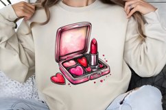 Retro Valentine Clipart PNG Product Image 1