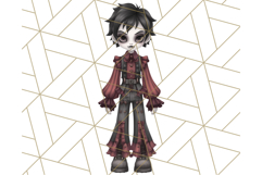 Gothic Halloween Clipart Dark Aesthetic PNG, Halloween Png Product Image 4