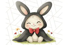 Halloween Animal Costumes PNG, Cute Spooky Animals Clipart Product Image 4