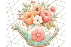 Summer Cookie Png, Bee, Butterfly &amp; Flower Cookie Clipart Product Image 4