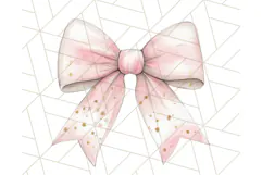 Pastel Pink Fairy Garden Clipart, Enchanted Cottagecore Png Product Image 4