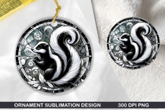 Animals Stained Glass Ornament Bundle, 30 High-Quality PNG Product Image 16