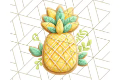Summer Iced Cookie Clipart PNG, Cute Tropical Cookies Product Image 4