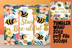 FRESH 20oz Tumbler PNG Design , Bee Product Image 1