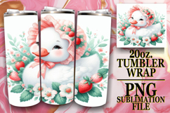 Playful Moments 20oz tumbler wrap, Goose Product Image 1
