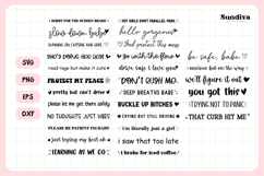 30 Funny Rearview Mirror Decal Sticker Sayings Bundle Product Image 3