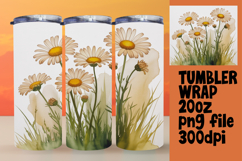 EXCLUSIVE 20oz Tumbler Design , Flowers Product Image 1