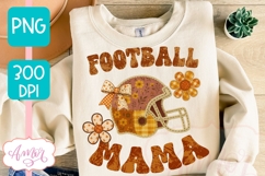 Football Mama sublimation PNG | American Football shirt PNG Product Image 1