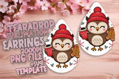 Vibrant Teardrop Design for Crafting , Christmas Product Image 1