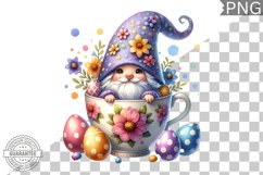 Easter Gnome Sublimation - Clipart PNG Design Product Image 1