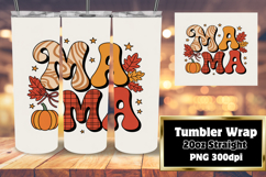 Unique Gift: 20oz Tumbler Design , Mama Product Image 1