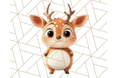 Chunky Kawaii Woodland Critters PNG Clipart, Cute Animals Product Image 4