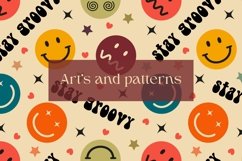 Groovy emoji pattern | Funny emoji pattern Product Image 4