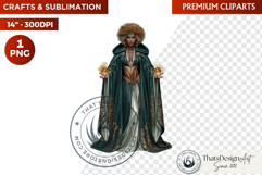 Autumn Witchcraft Clipart - Amber Spells witch PNG Product Image 1