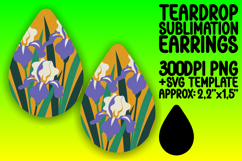 Trendy Teardrop Design for Crafting , Flowers Product Image 1