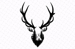 Deer Svg Design | Animal Svg | Svg Cut File Product Image 1