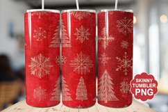 Christmas Red Tumbler | Christmas Tumbler Wrap Product Image 1