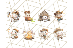 Old West Ghost Halloween PNG Clipart Product Image 8