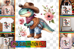 Timeless TSHIRT Gift Ideas PNG, Dino Product Image 1