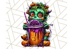 Spooky Café Cuties Halloween PNG Clipart, Holiday Elements Product Image 4