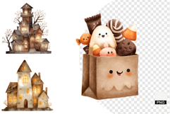 Adorable Halloween Fall Clipart Product Image 1