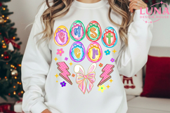 He Is Risen Preppy Gold Foil Easter Png Easter Png Product Image 5