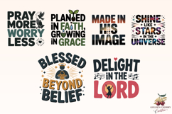 Christian Quotes PNG Sublimation Bundle | 38 Religious PNGs Product Image 3