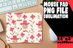 Joyful Smile Pattern Earring Sublimation PNG Product Image 1