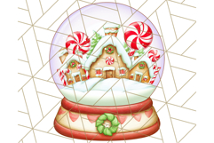 Peppermint Candy Cane Clipart PNG, Christmas Sweet Street Product Image 4