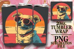 Nostalgic Wildlife Sketch Sublimation 20oz Product Image 1