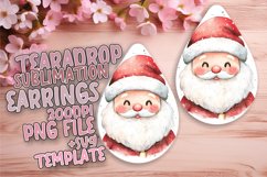 Gorgeous Teardrop Design for Sublimation , Christmas Waterco Product Image 1