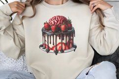 Gothic Valentines Day Sublimation PNG Product Image 1