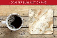 square coaster - marble texture Product Image 1