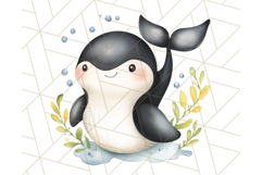 Under the Sea Nursery Clipart, Ocean Animals PNG Product Image 4