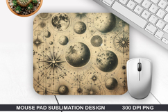Vintage Mouse Pad Sublimation PNG Design - Mouse Pad PNG Product Image 1