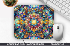 Mouse Pad Sublimation, Summer Mouse Pad PNG Design Product Image 1
